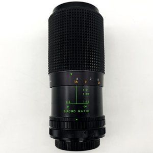 Vtg Sears Multi-Coated Auto Zoom F=80-200mm 1:4.0 Macro Black Camera Lens-Korea